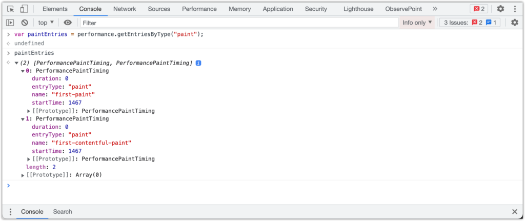 page Load debugging
